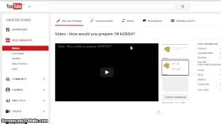 Video - How to hide number of views of my Youtube videos from visitors