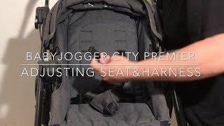 How to Adjust the Seat and Harness on a BabyJogger City Premier