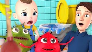 Don’t Put Toys in The Toilet | Learn Good Habits with Educational Cartoons for Children 