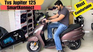 2024 Tvs Jupiter 125 smartXonnect || Detailed review ||