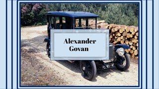 Alexander Govan - Vintage Car History ep. 108