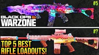 WARZONE: New TOP 5 BEST ASSAULT RIFLE META LOADOUTS After Update! (BO6 WARZONE META Weapons)