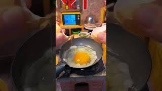 Mini Miniature one Egg cooking Dish #youtube #yummy #cooking #secret #miniature #dish