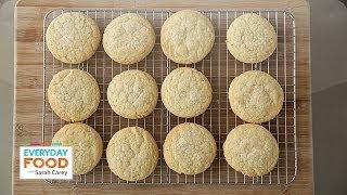 Old-Fashioned Lemon Sugar Cookie - Everyday Food with Sarah Carey