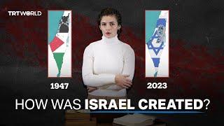 This is how Israel was created and how the widespread ethnic cleansing of Palestinians took place