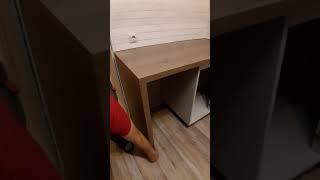 LORENA кухни. Установка кухни LORENA Первый день установки LORENA кухни FRAME