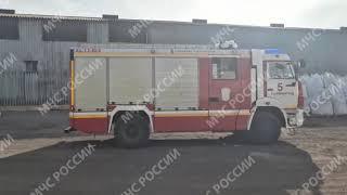 Пожар на Седове в Калининграде