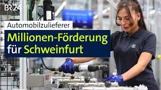 Automobilzulieferer: Millionen-Förderung für Schweinfurt | BR24