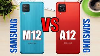 Samsung Galaxy M12 vs Samsung Galaxy A12 