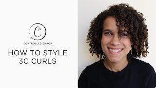 How to Style 3C Curly Hair