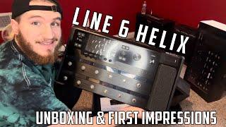 Line 6 Helix Guitar Pedal Unboxing and First Impressions