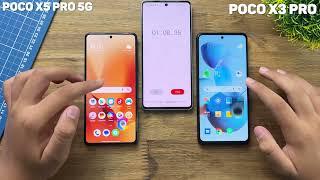 POCO X5 PRO 5G VS POCO X3 PRO - FIRST SPEED TEST