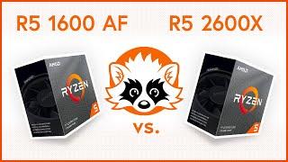 AMD R5 1600 AF vs. AMD R5 2600X Benchmarks 2020 - The Ryzen 5 comparison