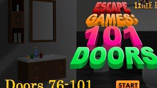 Escape Games: 101 Doors 123bee Walkthrough doors 76-101