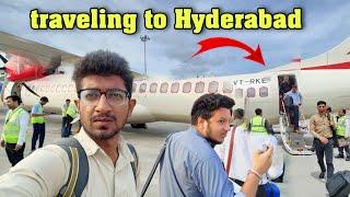 Mumbai to Hyderabad in Flight Journey  cheapest flight tickets