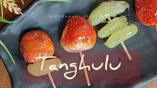 Most Viral Tanghulu Recipe | Fruits Candy | Most Popular Street Food in Korea #trending #viralvideo