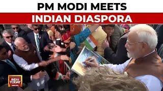 PM Modi US Visit: PM Narendra Modi Meets Indian Diaspora In Philadelphia | India Today