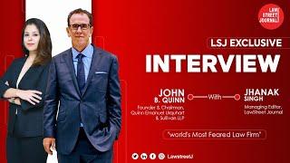 Insights from the founder of World’s largest law firm || Quinn Emanuel || LSJ Exclusive