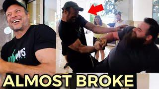 DEVON LARRATT ALMOST BROKE HIS ARM PULLING GENADI!!