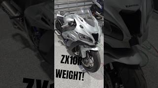 Our 2016 Shop ZX10R (TBN) Weight!