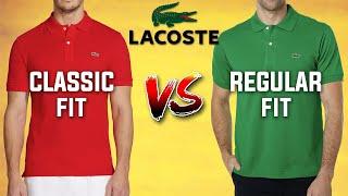 Which Lacoste Polo Fit Is Best For You? | Size Guide + Comparison