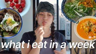 what i eat in a week | simple home cooked meals