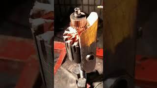 How to wind the rotor simply #diy #repair #rotor #creative #motor