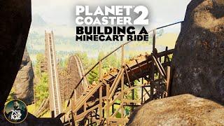 Building a Minecart Ride in PLANET COASTER 2!