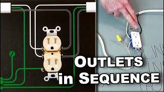 ️How To: Wire Outlets in Sequence - Includes Wiring Diagrams