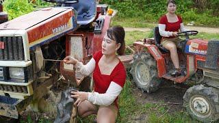 Vehicle Rescue. Restores Agricultural Machinery. YANMAR Engine Starter Repair \ Blacksmith Girl