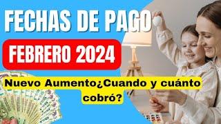 ️ AUH - AUE y  Asignación de Anses : Cuando y cuánto cobró en Febrero 2024