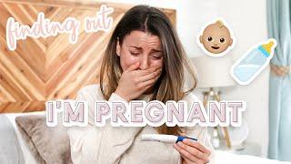 FINDING OUT I'M PREGNANT! Pregnancy Test + Emotional Reaction