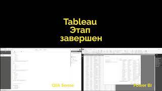 Сравнение разработки приложения Анализ продаж в BI системах - Qlik Sense, Tableau, Power BI