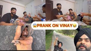 PRANK ON VINAYVICKY HOYA KHUSHMADDI GALKYU HOYI GAANE DI SHOOTING LATE||SAJAN JAGPALPURIA||NEW