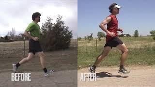 Running Form Before and After: Heel Striking