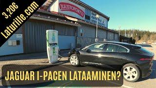 Miten ladataan Jaguar I-Pace sähköautoa?