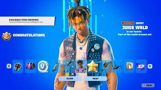 HOW TO GET JUICE WRLD SKIN FREE IN FORTNITE