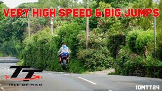  Best of IOM TT 2024 WEEK'S RACE - Top speed & Big jumps
