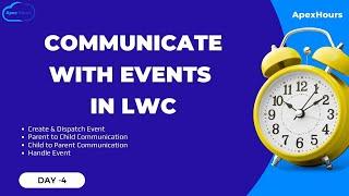 Communicate With Events in LWC | Day 4