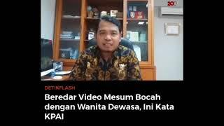 Lagi Viral beredarnya video mesum tante vs bocah di Bandung ini pendapat KPAI