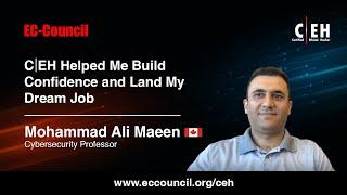 C|EH Helped Me Build Confidence and Land My Dream Job | Mohammad Ali Maeen