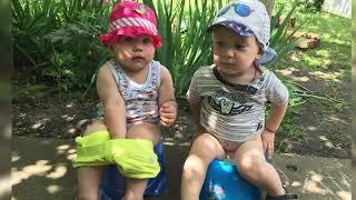 Help for parents! Sounds of water [Murmur of water].
