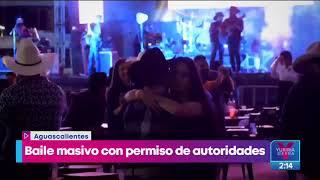 Realizan baile masivo y concierto en Aguascalientes | Noticias con Yuri Sierra