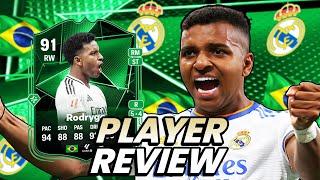 91 MODE MASTERY RODRYGO SWAPS SBC PLAYER REVIEW! FC 25 ULTIMATE TEAM