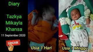 Tazkya Khansa Bayi Baru Di Lahirkan