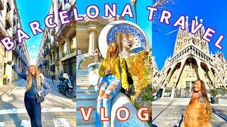 Barcelona Travel Vlog | Travel With Me 2022 | THINGS TO DO IN BARCELONA