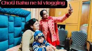 Choti Bahu ne Vlogging shuru Kr di...#abhisunidhivlogs #rahika #dailyvlogger