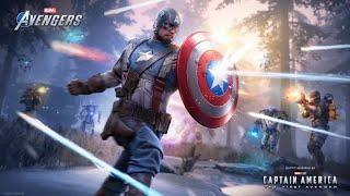 MARVEL AVENGERS GAMEPLAY CAPTAIN AMERICA-SPIDERMAN INSAME COMBAT PS5 4k