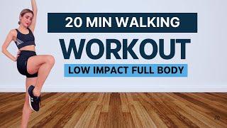 20 Min Walking Workout Low Impact Full body Weight Loss | No Squat | Fat Burning and All Standing