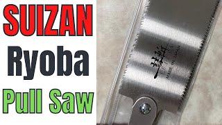 I TRIED IT - Suizan Ryoba Pull Saw 1st Impressions | Japanese Pull Saw